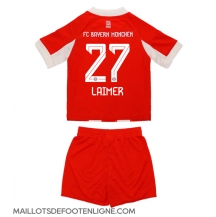 Maillot de football Réplique Bayern Munich Konrad Laimer #27 Domicile Enfant 2025-26 Manche Courte (+ Pantalon court)