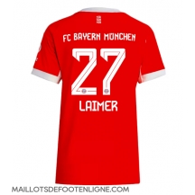 Maillot de football Réplique Bayern Munich Konrad Laimer #27 Domicile Femme 2025-26 Manche Courte