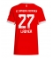 Maillot de football Réplique Bayern Munich Konrad Laimer #27 Domicile Femme 2025-26 Manche Courte