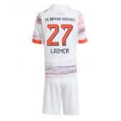 Maillot de football Réplique Bayern Munich Konrad Laimer #27 Extérieur Enfant 2025-26 Manche Courte (+ Pantalon court)