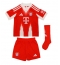 Maillot de football Réplique Bayern Munich Leon Goretzka #8 Domicile Enfant 2025-26 Manche Courte (+ Pantalon court)