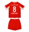 Maillot de football Réplique Bayern Munich Leon Goretzka #8 Domicile Enfant 2025-26 Manche Courte (+ Pantalon court)