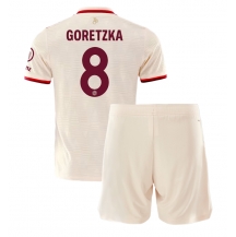 Maillot de football Réplique Bayern Munich Leon Goretzka #8 Troisième Enfant 2024-25 Manche Courte (+ Pantalon court)