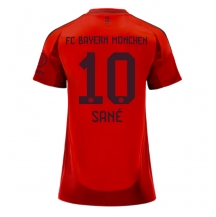 Maillot de football Réplique Bayern Munich Leroy Sane #10 Domicile Femme 2024-25 Manche Courte