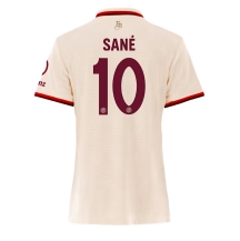 Maillot de football Réplique Bayern Munich Leroy Sane #10 Troisième Femme 2024-25 Manche Courte