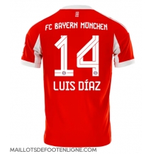 Maillot de football Réplique Bayern Munich Luis Diaz #14 Domicile 2025-26 Manche Courte