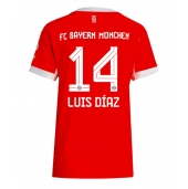 Maillot de football Réplique Bayern Munich Luis Diaz #14 Domicile Femme 2025-26 Manche Courte