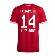 Maillot de football Réplique Bayern Munich Luis Diaz #14 Domicile Femme 2026-27 Manche Courte
