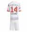 Maillot de football Réplique Bayern Munich Luis Diaz #14 Extérieur Enfant 2025-26 Manche Courte (+ Pantalon court)