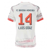 Maillot de football Réplique Bayern Munich Luis Diaz #14 Extérieur Femme 2025-26 Manche Courte