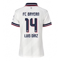Maillot de football Réplique Bayern Munich Luis Diaz #14 Extérieur Femme 2026-27 Manche Courte