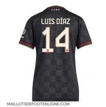 Maillot de football Réplique Bayern Munich Luis Diaz #14 Troisième Femme 2025-26 Manche Courte