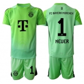 Maillot de football Réplique Bayern Munich Manuel Neuer #1 Gardien de but Domicile Enfant 2025-26 Manche Courte (+ Pantalon court)