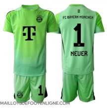 Maillot de football Réplique Bayern Munich Manuel Neuer #1 Gardien de but Domicile Enfant 2025-26 Manche Courte (+ Pantalon court)