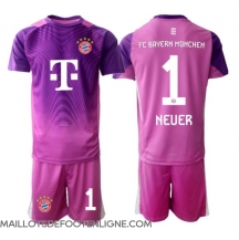 Maillot de football Réplique Bayern Munich Manuel Neuer #1 Gardien de but Troisième Enfant 2025-26 Manche Courte (+ Pantalon court)