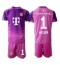 Maillot de football Réplique Bayern Munich Manuel Neuer #1 Gardien de but Troisième Enfant 2025-26 Manche Courte (+ Pantalon court)