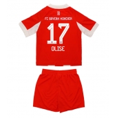 Maillot de football Réplique Bayern Munich Michael Olise #17 Domicile Enfant 2025-26 Manche Courte (+ Pantalon court)