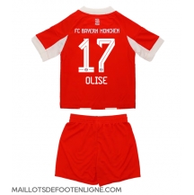 Maillot de football Réplique Bayern Munich Michael Olise #17 Domicile Enfant 2025-26 Manche Courte (+ Pantalon court)