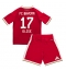Maillot de football Réplique Bayern Munich Michael Olise #17 Domicile Enfant 2026-27 Manche Courte (+ Pantalon court)
