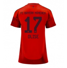 Maillot de football Réplique Bayern Munich Michael Olise #17 Domicile Femme 2024-25 Manche Courte