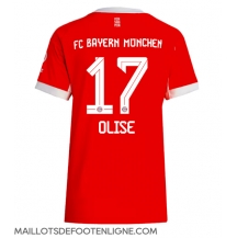 Maillot de football Réplique Bayern Munich Michael Olise #17 Domicile Femme 2025-26 Manche Courte