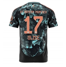 Maillot de football Réplique Bayern Munich Michael Olise #17 Extérieur 2024-25 Manche Courte