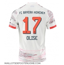 Maillot de football Réplique Bayern Munich Michael Olise #17 Extérieur 2025-26 Manche Courte