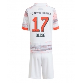 Maillot de football Réplique Bayern Munich Michael Olise #17 Extérieur Enfant 2025-26 Manche Courte (+ Pantalon court)