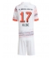 Maillot de football Réplique Bayern Munich Michael Olise #17 Extérieur Enfant 2025-26 Manche Courte (+ Pantalon court)