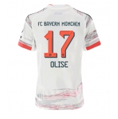 Maillot de football Réplique Bayern Munich Michael Olise #17 Extérieur Femme 2025-26 Manche Courte