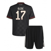 Maillot de football Réplique Bayern Munich Michael Olise #17 Troisième Enfant 2025-26 Manche Courte (+ Pantalon court)