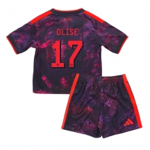 Maillot de football Réplique Bayern Munich Michael Olise #17 Troisième Enfant 2026-27 Manche Courte (+ Pantalon court)