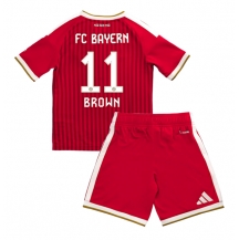 Maillot de football Réplique Bayern Munich Nathaniel Brown #11 Domicile Enfant 2026-27 Manche Courte (+ Pantalon court)