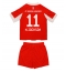 Maillot de football Réplique Bayern Munich Nicolas Jackson #11 Domicile Enfant 2025-26 Manche Courte (+ Pantalon court)