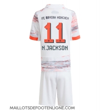 Maillot de football Réplique Bayern Munich Nicolas Jackson #11 Extérieur Enfant 2025-26 Manche Courte (+ Pantalon court)