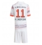Maillot de football Réplique Bayern Munich Nicolas Jackson #11 Extérieur Enfant 2025-26 Manche Courte (+ Pantalon court)