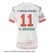 Maillot de football Réplique Bayern Munich Nicolas Jackson #11 Extérieur Femme 2025-26 Manche Courte