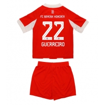 Maillot de football Réplique Bayern Munich Raphael Guerreiro #22 Domicile Enfant 2025-26 Manche Courte (+ Pantalon court)