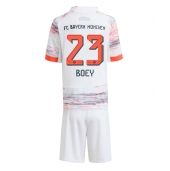 Maillot de football Réplique Bayern Munich Sacha Boey #23 Extérieur Enfant 2025-26 Manche Courte (+ Pantalon court)