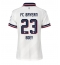 Maillot de football Réplique Bayern Munich Sacha Boey #23 Extérieur Femme 2026-27 Manche Courte
