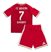 Maillot de football Réplique Bayern Munich Serge Gnabry #7 Domicile Enfant 2026-27 Manche Courte (+ Pantalon court)