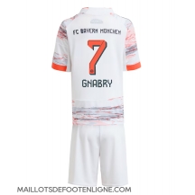 Maillot de football Réplique Bayern Munich Serge Gnabry #7 Extérieur Enfant 2025-26 Manche Courte (+ Pantalon court)