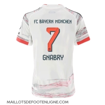 Maillot de football Réplique Bayern Munich Serge Gnabry #7 Extérieur Femme 2025-26 Manche Courte