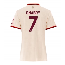 Maillot de football Réplique Bayern Munich Serge Gnabry #7 Troisième Femme 2024-25 Manche Courte