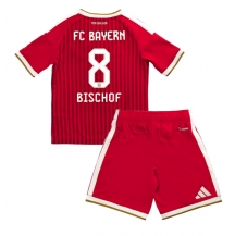 Maillot de football Réplique Bayern Munich Tom Bischof #8 Domicile Enfant 2026-27 Manche Courte (+ Pantalon court)