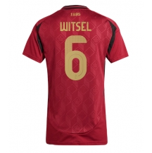 Maillot de football Réplique Belgique Axel Witsel #6 Domicile Femme Europe 2024 Manche Courte