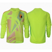 Maillot de football Réplique Belgique Gardien de but Extérieur Europe 2024 Manche Longue