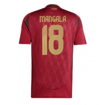 Maillot de football Réplique Belgique Orel Mangala #18 Domicile Europe 2024 Manche Courte