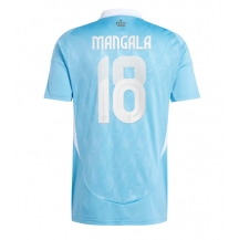 Maillot de football Réplique Belgique Orel Mangala #18 Extérieur Europe 2024 Manche Courte