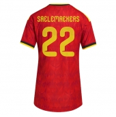 Maillot de football Réplique Belgium Alexis Saelemaekers #22 Domicile Femme Mondial 2026 Manche Courte